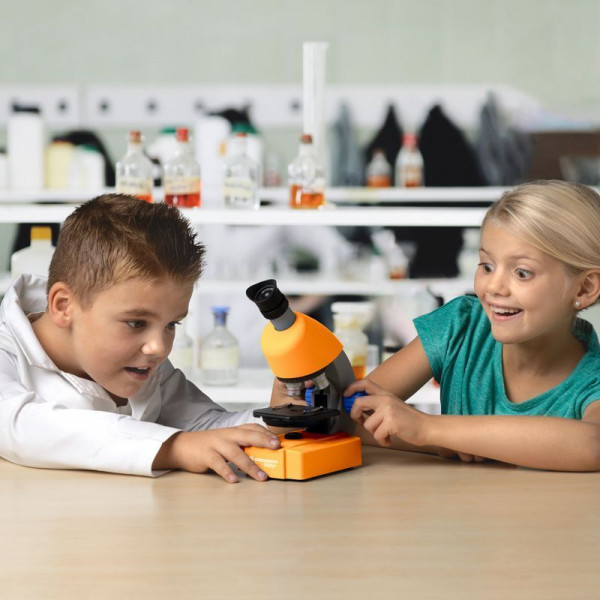 Мікроскоп Bresser Junior 40x-640x Orange (8851301) (926812) Мікроскоп Bresser Junior 40x-640x Orange (8851301) (926812)