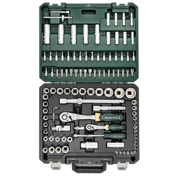 Набір інструментів 108пр. 1/4", 1/2" (6гр.) Rockforce RF-41082-5W