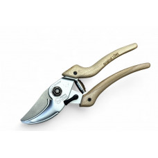 Секатор обвідний LOWE N9.107 Natural Series, зріз 22 мм, дерев’яні ручки з гікорі