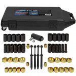 Універсальний гідравлічний знімач сайлентблоків та втулок 49пр. Forsage F-949T1