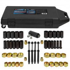 Універсальний гідравлічний знімач сайлентблоків та втулок 49пр. Forsage F-949T1