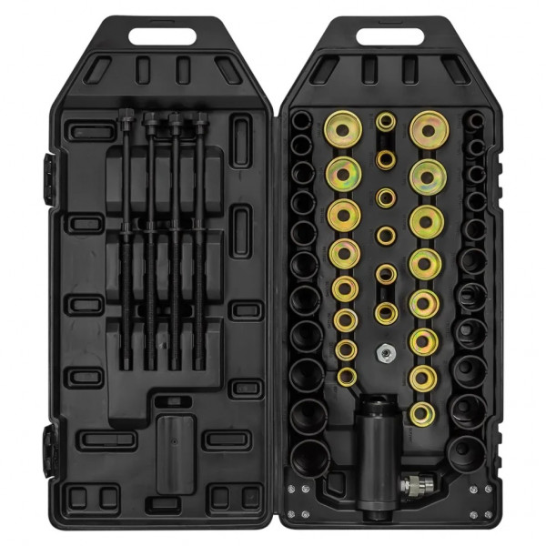 Універсальний гідравлічний знімач сайлентблоків та втулок 49пр. Forsage F-949T1