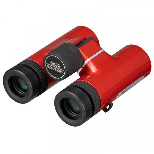 Бінокль Bresser Spirit Compact 6x24 Red (11556) 932374 Бінокль Bresser Spirit Compact 6x24 Red (11556) 932374