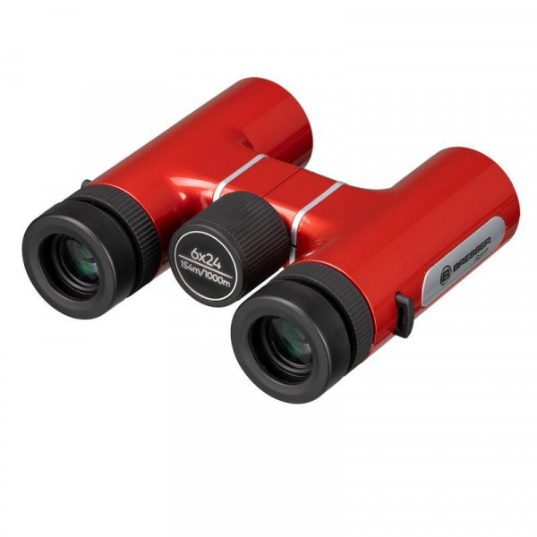 Бінокль Bresser Spirit Compact 6x24 Red (11556) 932374 Бінокль Bresser Spirit Compact 6x24 Red (11556) 932374