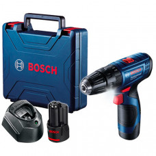 Акумуляторний ударний дриль-шурупокрут Bosch Professional GSB 120-Li в кейсі з 2 акб GBA 12V 2.0 Ah та з/п GAL 1210 CV 06019G8100
