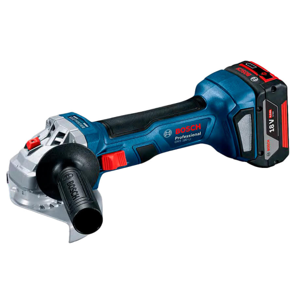 Акумуляторна безщіткова кутова шліфмашина Bosch Professional GWS 180-LI, без акб 06019H9020