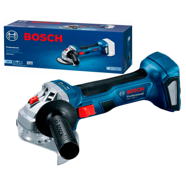 Акумуляторна безщіткова кутова шліфмашина Bosch Professional GWS 180-LI, без акб 06019H9020