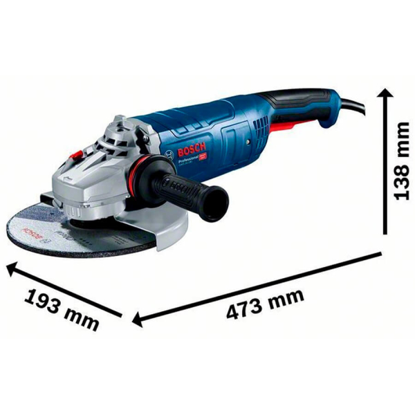 Кутова шліфмашина Bosch Professional GWS 24-230 P 06018C3100