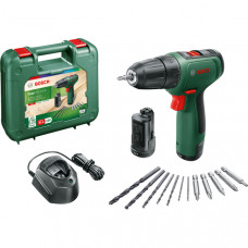 Акумуляторний дриль-шурупокрут Bosch EasyDrill 1200 в чемодані з 2 акб PBA 12V 1.5 Ah та з/п GAL 1210 CV 06039D3007