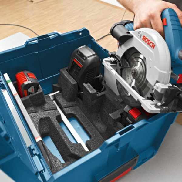 Акумуляторна циркулярна пила Bosch GKS 18V-57 G Professional, без акб та з/п 06016A2101