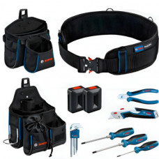 Сумки Bosch Professional GWT 2, GWT 4, пояс та набір ручних інструментів 1600A02H5C