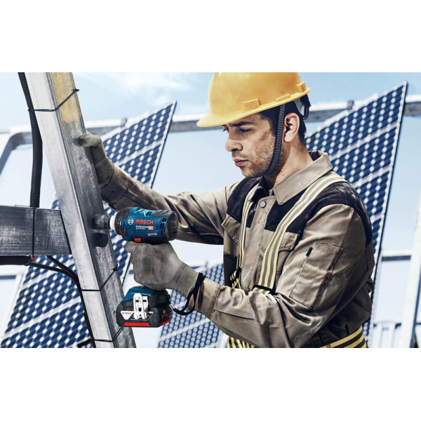 Гайковерт ударний акумуляторний Bosch Professional GDS 18V-400 з 2 акб GBA 18V 5 Ah, з/п GAL 18V-40 в чемодані 06019K0020