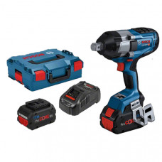 Акумуляторний ударний гайковерт Bosch Professional GDS 18V-1050 H у L-Boxx із 2 акб ProCore 18V 8.0Ач і з/п GAL 1880 CV 06019J8502
