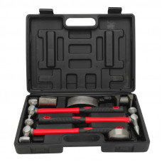 Набір молотків та кувалд для ремонту кузова та вм'ятин 7 предметів REWOLT T2640