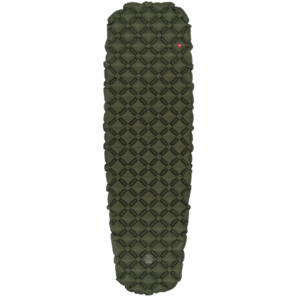 Килимок надувний Highlander Nap-Pak Inflatable Sleeping Mat PrimaLoft 5 cm Olive (AIR072-OG) (930481)