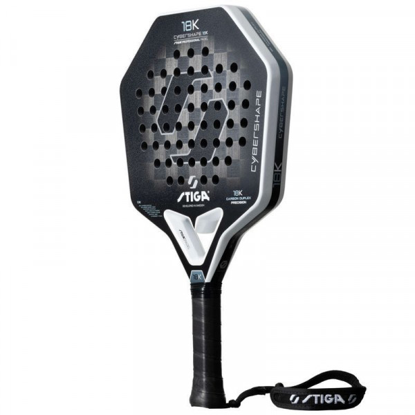 Ракетка для падел тенісу Stiga Racket Cybershape 18K (2202-1701-03) (931816)