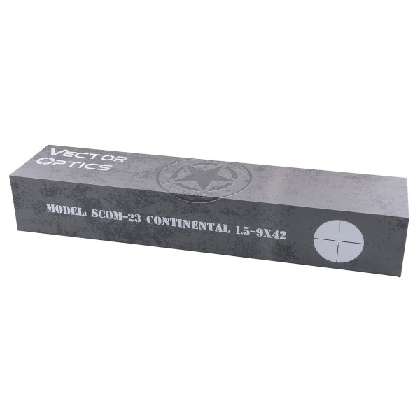 Приціл оптичний Vector Optics Continental 1.5-9x42 (30 mm) illum. SFP SCOM-23 Приціл оптичний Vector Optics Continental 1.5-9x42 (30 mm) illum. SFP SCOM-23