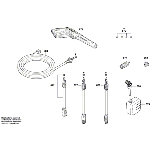 Мийка високого тиску Bosch AdvancedAquatak 150 06008A7700