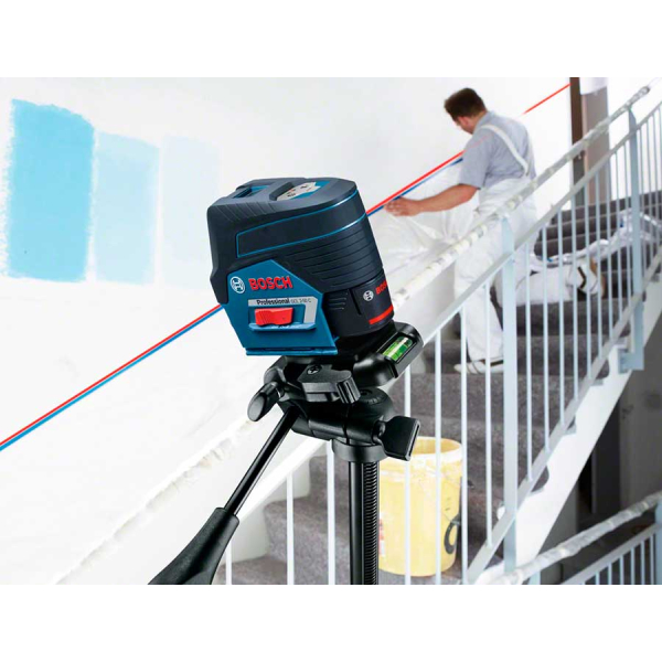 Лазерний нівелір Bosch Professional GCL 2-50 C з тримачем RM2, штативом BT 150, чохлом 0601066G02