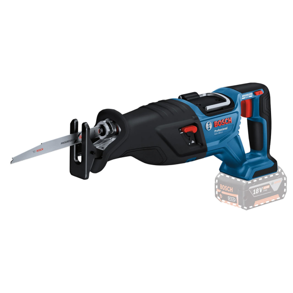 Акумуляторна ножівка Bosch Professional GSA 185-LI без акб і з/п з 2 пиляльними полотнами 06016C0020