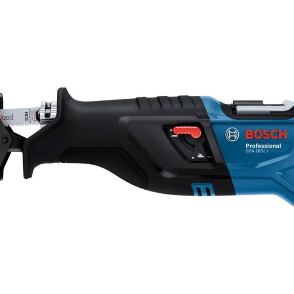 Акумуляторна ножівка Bosch Professional GSA 185-LI без акб і з/п з 2 пиляльними полотнами 06016C0020