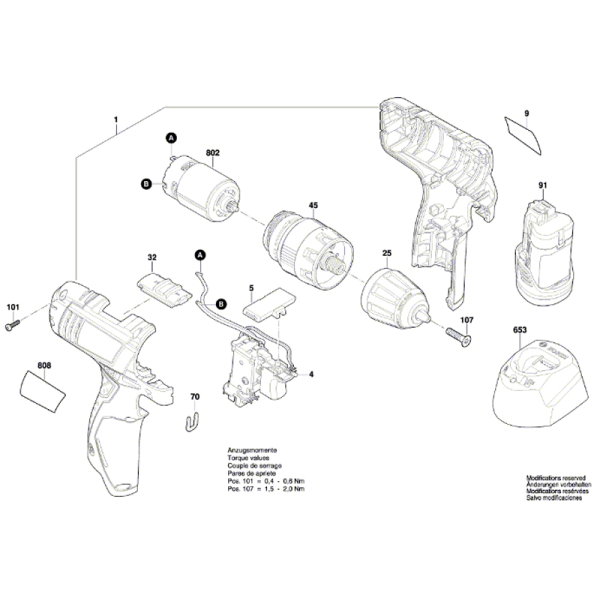 Акумуляторний дриль-шурупокрут Bosch GSR 120-LI Professional в чемодані з 2 акб 2 Ah, з/п GAL 1210 CV 06019G8000