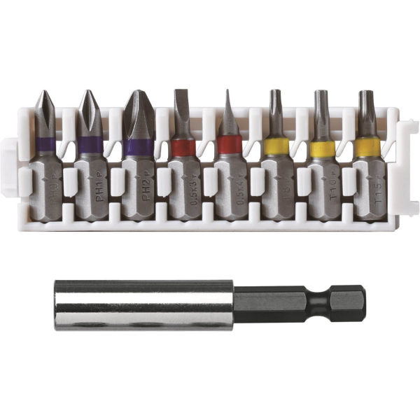 Акумуляторна електровикрутка Bosch GO 3 Professional в кейсі з набором насадок 06019H2201