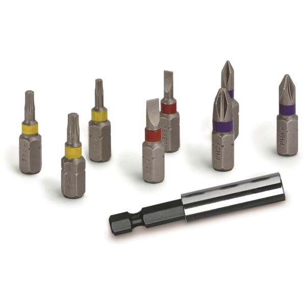 Акумуляторна електровикрутка Bosch GO 3 Professional в кейсі з набором насадок 06019H2201