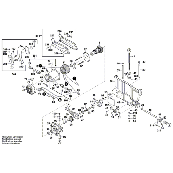 Настільна циркулярка Bosch Professional GTS 10 XC 0601B30400