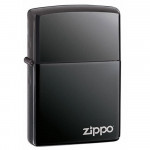 Запальничка Zippo (Зіппо) BLACK ICE w/ZIPPO LOGO 150 ZL