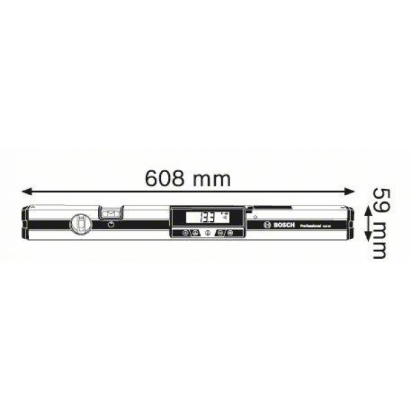 Цифровий ухиломір Bosch GIM 60 Professional NEW (0601076700)