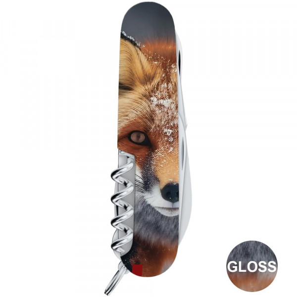 Складаний ніж Victorinox EXPLORER ANIMAL Лисиця 1.6703.7.F1060pw