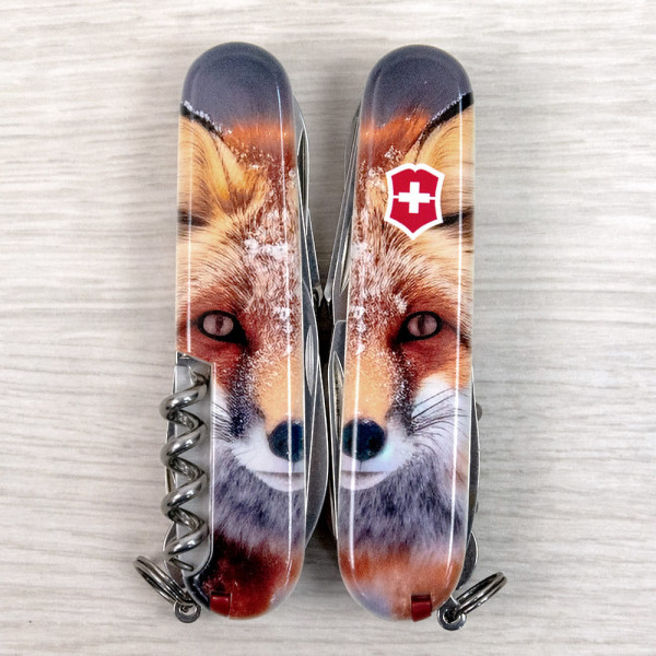 Складаний ніж Victorinox EXPLORER ANIMAL Лисиця 1.6703.7.F1060pw