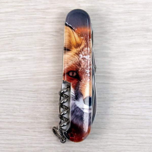 Складаний ніж Victorinox EXPLORER ANIMAL Лисиця 1.6703.7.F1060pw