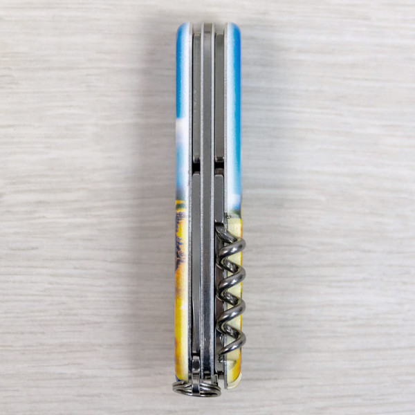 Складаний ніж Victorinox CAMPER UKRAINE Соняшники та метелик 1.3613.7.T3200pw