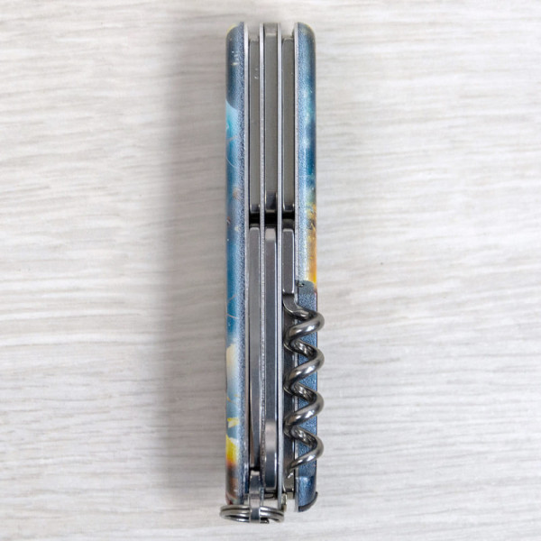 Складаний ніж Victorinox CLIMBER UKRAINE Сокіл-захисник 1.3703.3.T3210pw