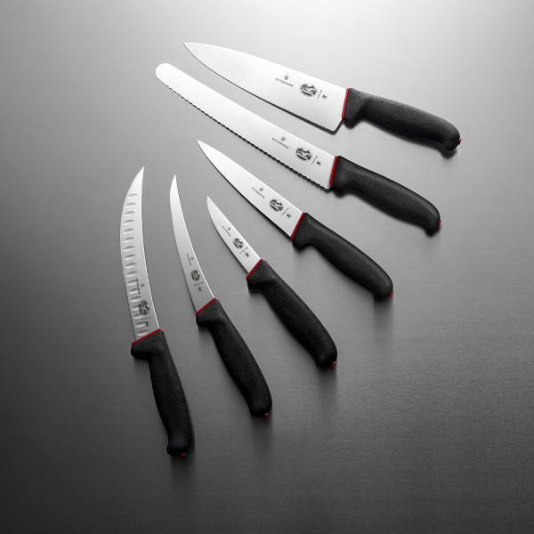 Ніж кондитерський Victorinox Dual Grip 26см хвил чорн 5.2933.26D