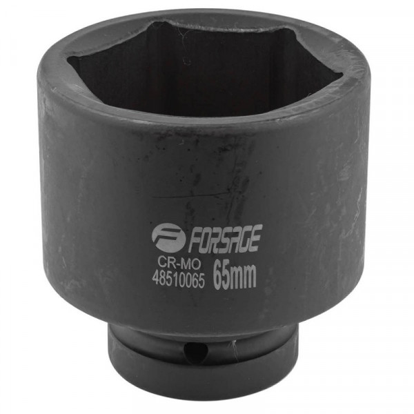 Головка ударна глубока 1 ", 65мм (6гр.) Forsage F-48510065