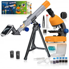 Мікроскоп Bresser Junior 40x-640x + Телескоп 40/400 (8850900) 928504