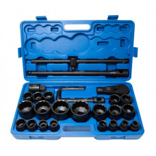 Набір інструментів ударних 26пр. 1'', 3/4'' (12гр)(17,19,21,22,24,27,30,32-36,36-12ГР,38,41,46,50)