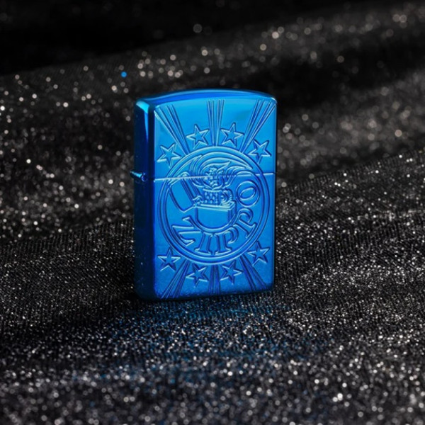 Запальничка Zippo (Зіппо) Armor® HP Blue Starburst 46851 Запальничка Zippo (Зіппо) Armor® HP Blue Starburst 46851