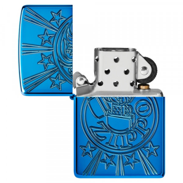 Запальничка Zippo (Зіппо) Armor® HP Blue Starburst 46851 Запальничка Zippo (Зіппо) Armor® HP Blue Starburst 46851