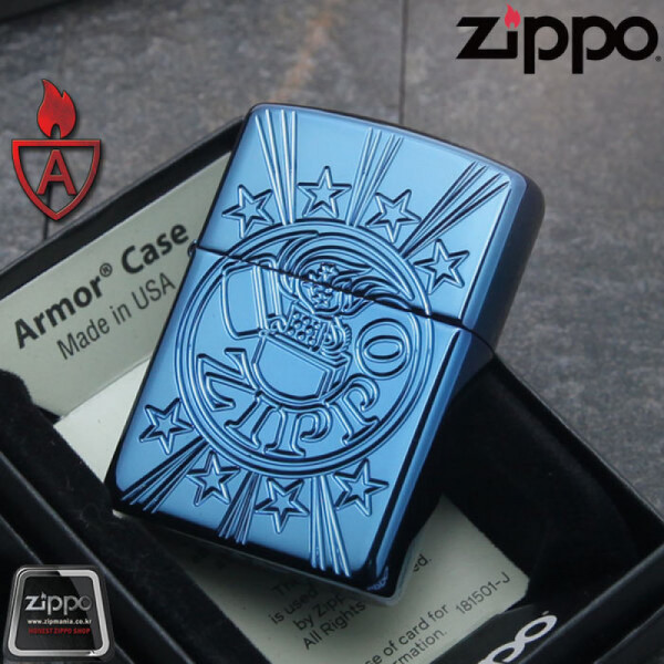 Запальничка Zippo (Зіппо) Armor® HP Blue Starburst 46851 Запальничка Zippo (Зіппо) Armor® HP Blue Starburst 46851