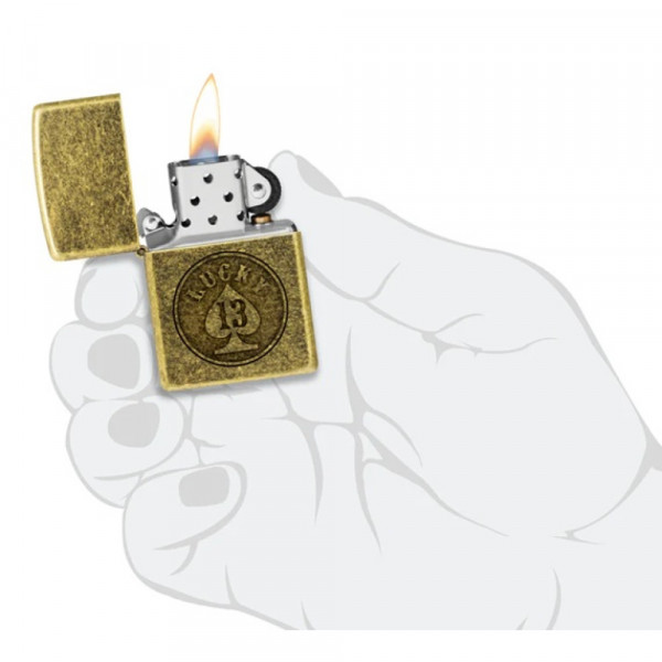 Запальничка Zippo (Зіппо) Lucky 13 47148 Запальничка Zippo (Зіппо) Lucky 13 47148
