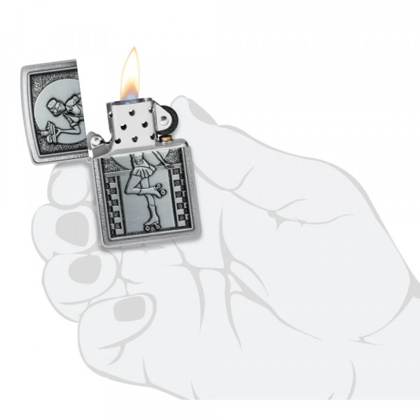 Запальничка Zippo (Зіппо) Roller Waitress 48904