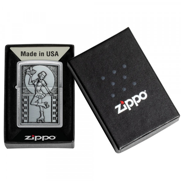 Запальничка Zippo (Зіппо) Roller Waitress 48904