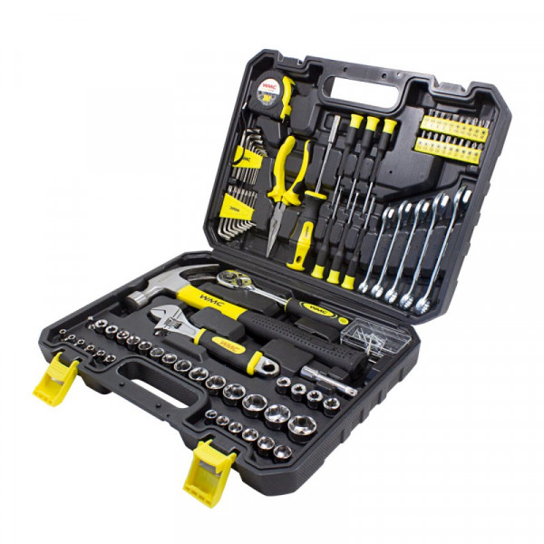 Набір інструментів 128пр. 1/4''3/8''(6гр)(4-21мм) WMC TOOLS WT-30128 NEW
