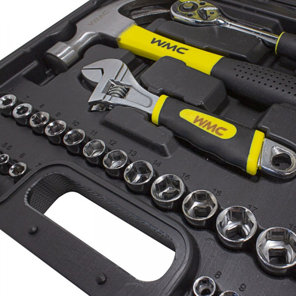 Набір інструментів 128пр. 1/4''3/8''(6гр)(4-21мм) WMC TOOLS WT-30128 NEW