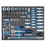 Набір інструментів 70 предметів у ложементі Forsage F-K4701