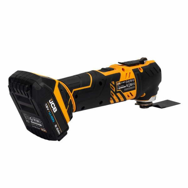 Реноватор (JCB-18MT-BE) 18V, 5000-15000 об/хв у комплекті із зарядним пристроєм (JCB-18VFC-E) 2.4A та батареєю акумуляторною JCB-18MT-2XB-E